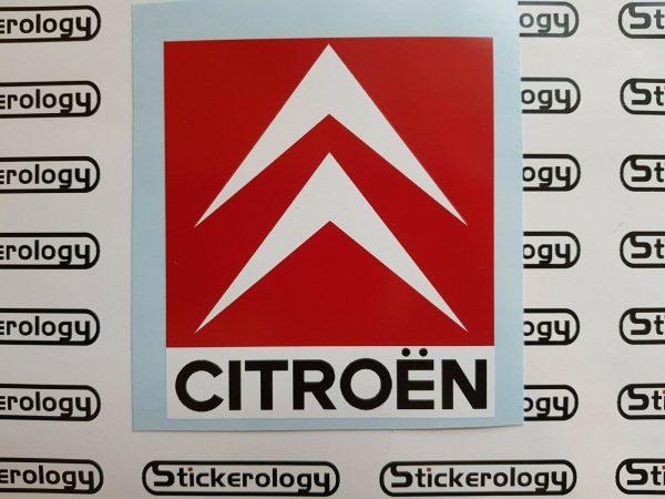 2 X CITROEN STICKERS