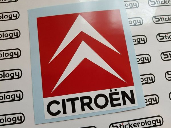 2 X CITROEN STICKERS - Image 3