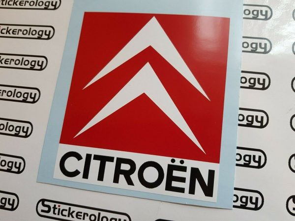 2 X CITROEN STICKERS - Image 2