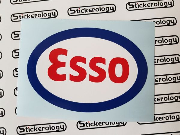 2X ESSO VINTAGE STICKERS - Image 3