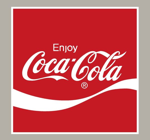 2X ENJOY COCA COLA STICKERS SIGNS - Image 4