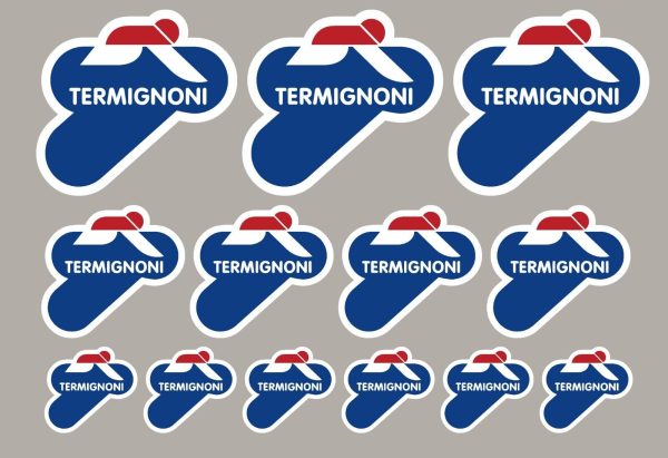 TERMIGNONI STICKER SET 13 STICKERS