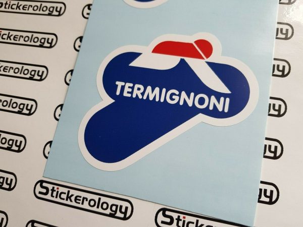 2X TERMIGNONI STICKERS SIGNS - Image 2